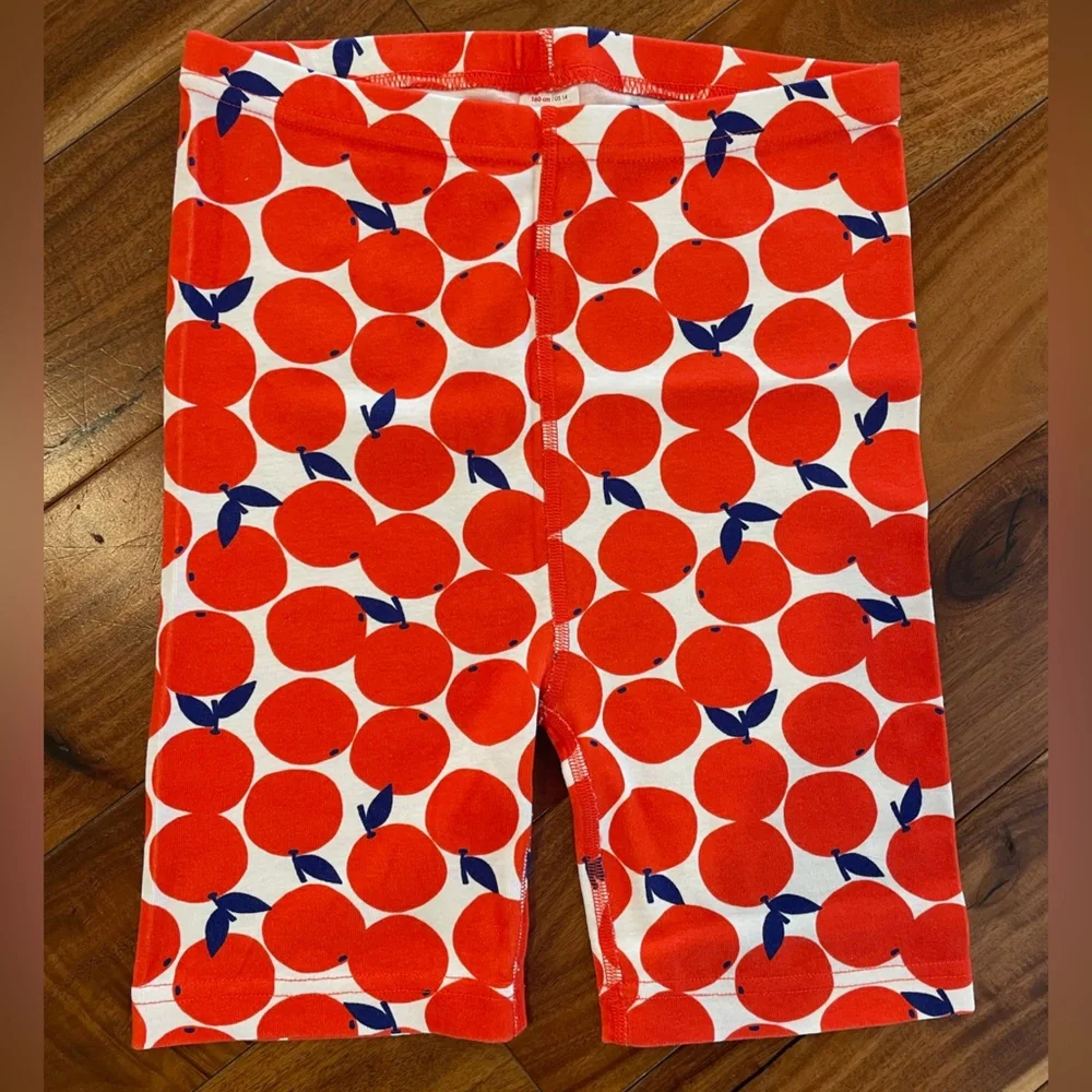 NEW Hanna Andersson Orange and Blue Orange Print Pajama Set Size 160cm / 14 - Picture 3 of 8